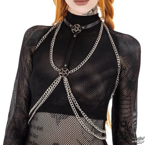 KILLSTARR KASHA METAL CHAIN HARNESS - OS - Picture 1 of 7